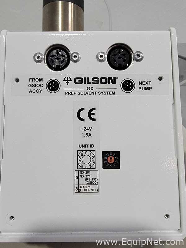Gilson GX-281 Liquid Handler with Gilson 333 and 334 Pumps and Gilson 159 UV/Vis