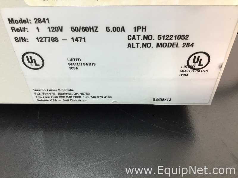 Thermo Scientific 2841 Precision Waterbath