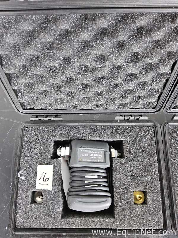 Lote de 3 Equipo de calibración Fluke 