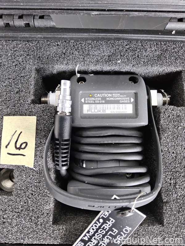 Lote de 3 Equipo de calibración Fluke 