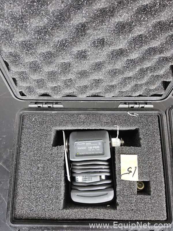 Lote de 3 Equipo de calibración Fluke 