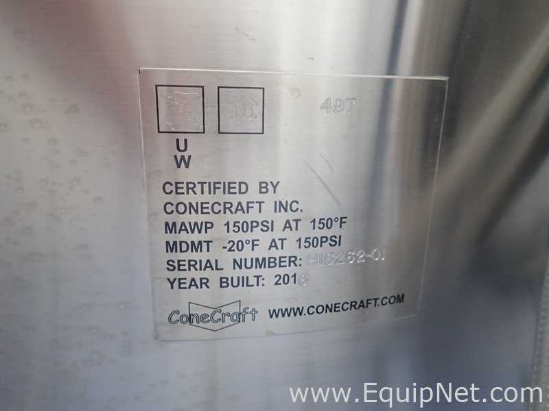 Thermo Scientific 500 Liter Jacketed Single Use Bioreactor