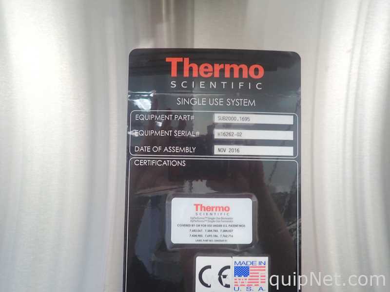 Thermo Scientific 2000 Liter Jacketed Single Use Bioreactor