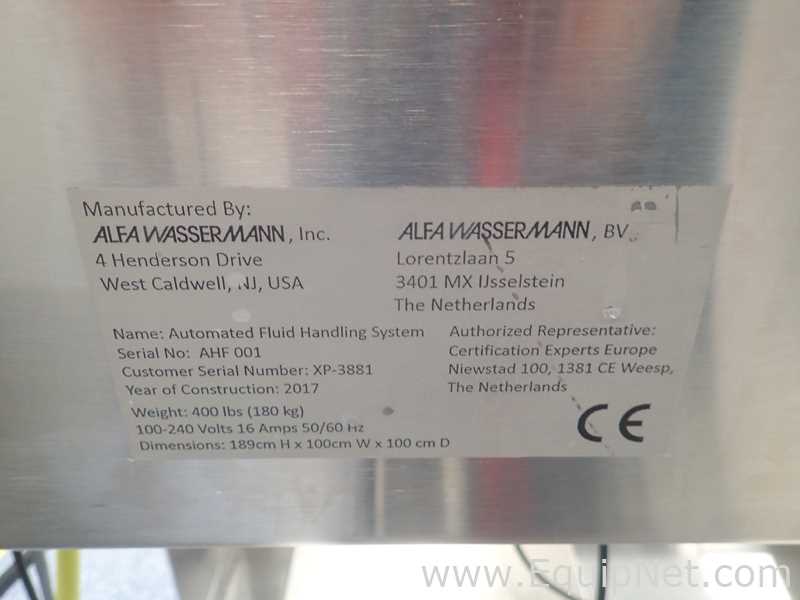 Alfa Wassermann Inc Smart System KII Ultracentrifuge