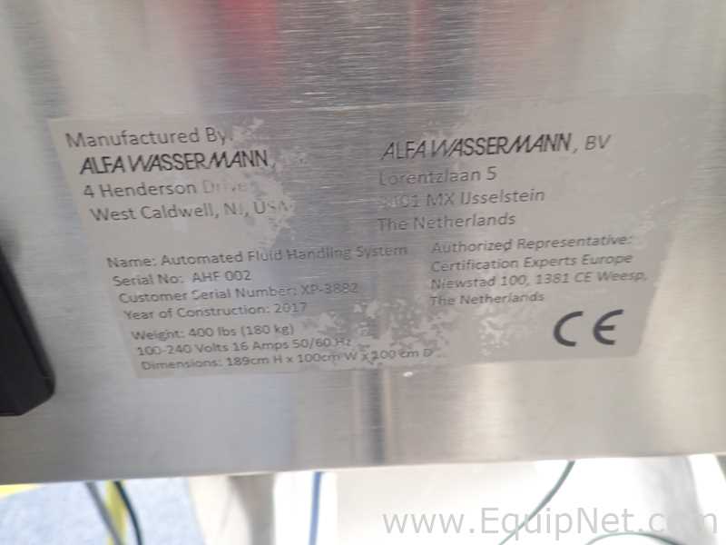 Alfa Wassermann Inc Smart System KII Ultracentrifuge