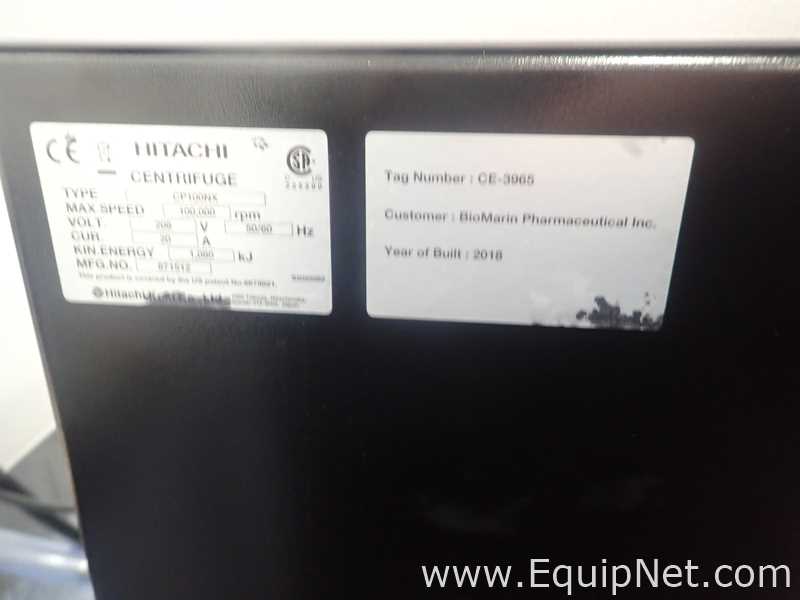 Hitachi CP100NX Ultracentrifuge