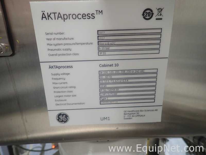 GE Akta Process Chromatography Skid