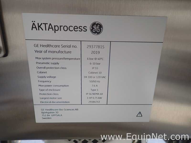 GE Akta Process Chromatography Skid