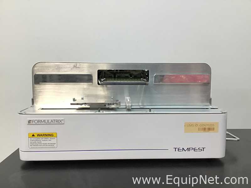 Formulatrix Tempest V3.2 Automated Liquid Handler With Pump Box V2.1