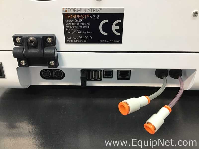 Formulatrix Tempest V3.2 Automated Liquid Handler With Pump Box V2.1