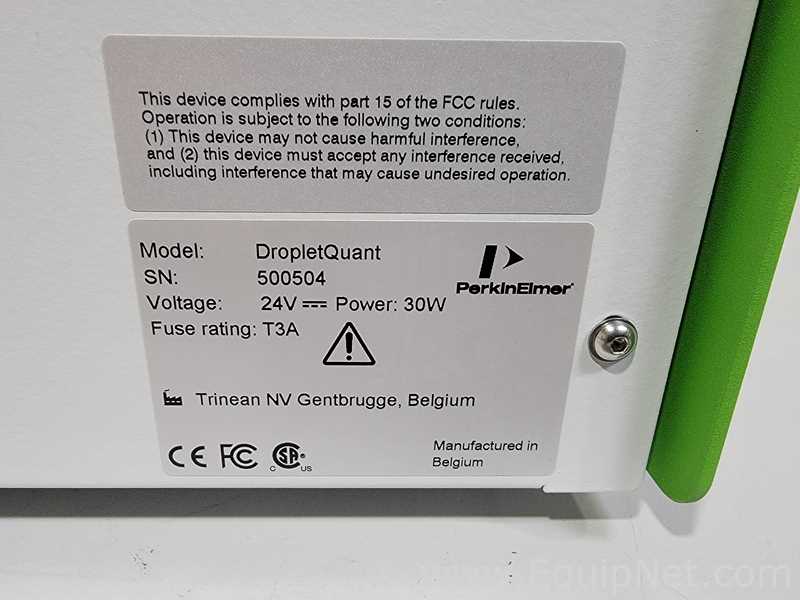 Perkin Elmer DropletQuant UV-Vis Spectrophotometer