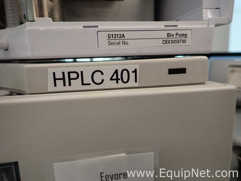 Agilent Technologies 1100 / 1200 HPLC With Wyatt Dawn Heleos II and Optilab T Rex