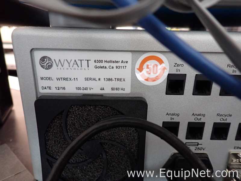 Agilent Technologies 1100 / 1200 HPLC With Wyatt Dawn Heleos II and Optilab T Rex