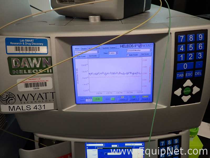 Agilent Technologies 1100 / 1200 HPLC With Wyatt Dawn Heleos II and Optilab T Rex