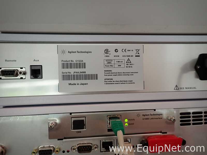 Agilent Technologies 1100 / 1200 HPLC With Wyatt Dawn Heleos II and Optilab T Rex