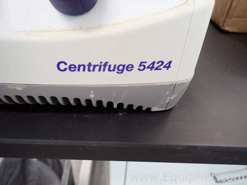 Lote de 2 Centrífuga para laboratorio Eppendorf 5424