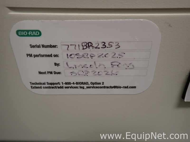 Bio Rad QX200 Droplet Reader