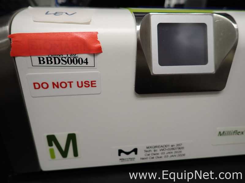 Lot of 2 Millipore Milliflex Quantum Rapid Microbial Dection System with Pump