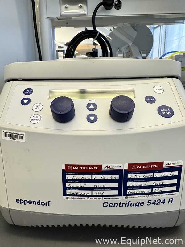 Eppendorf 5424R Refrigerated Laboratory Centrifuge