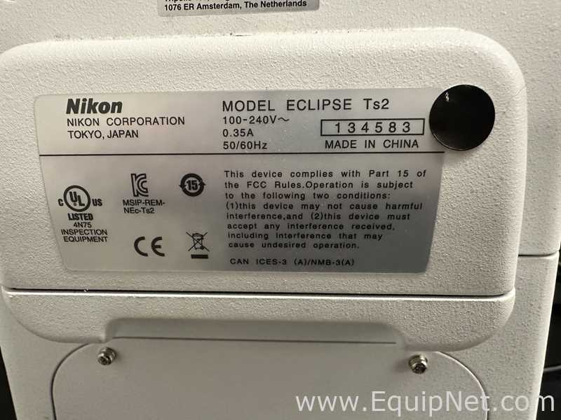 Microscópio Nikon Eclipse TS2