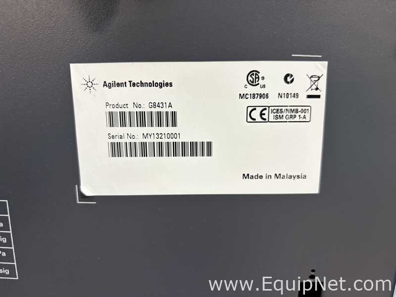 Espectrómetro Agilent Technologies G8431A