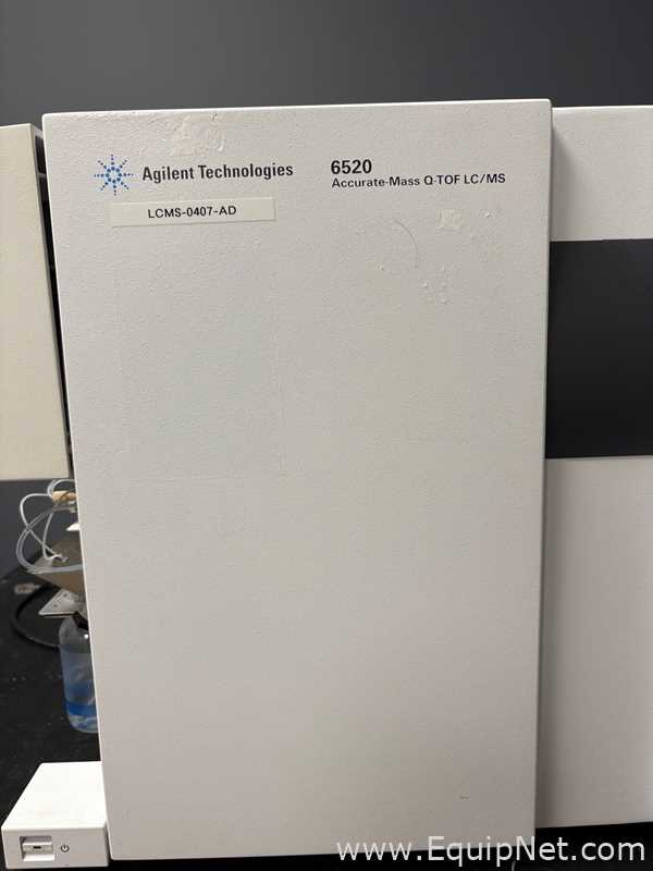 Espectrômetro de Massa Agilent Technologies 6520 QTOF