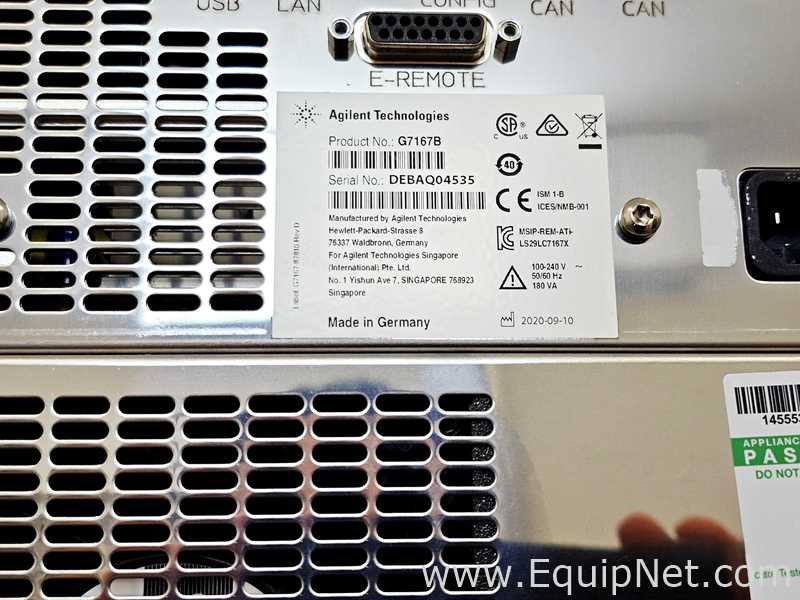 Espectrômetro de Massa Agilent Technologies 1290 InfinityLab LC/MSD iQ