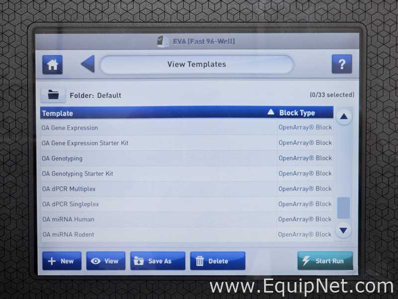 PCR e Termociclador Applied Biosystems QuantStudio 12K Flex