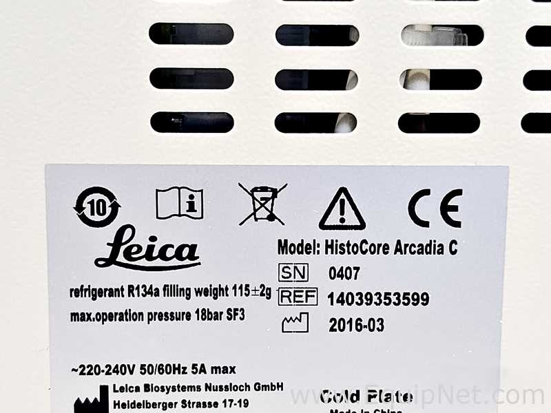 Equipamento para Histologia Leica HistoCore Arcadia C