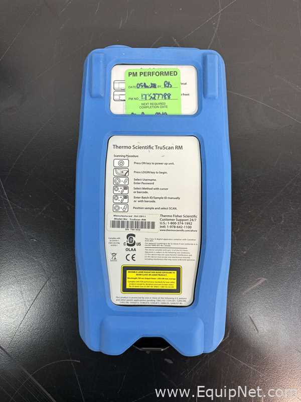Thermo Scientific TruScan RM Next Generation Handheld Raman Analyzer