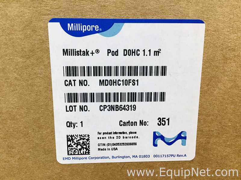 Pallet Of Consumables Millipore