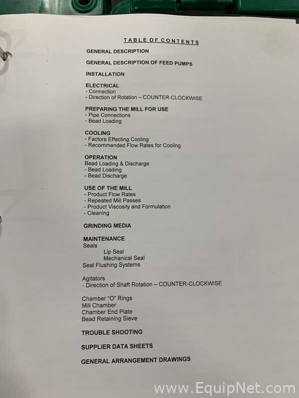 Eiger Machinery M1000 Mini Mill Laboratory Bead Mill
