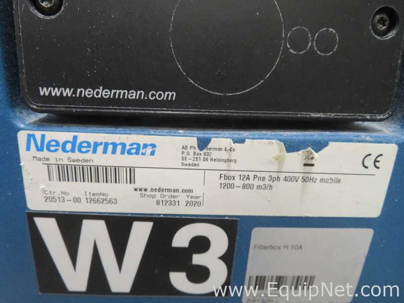 Colector de Polvo Nederman FilterBox