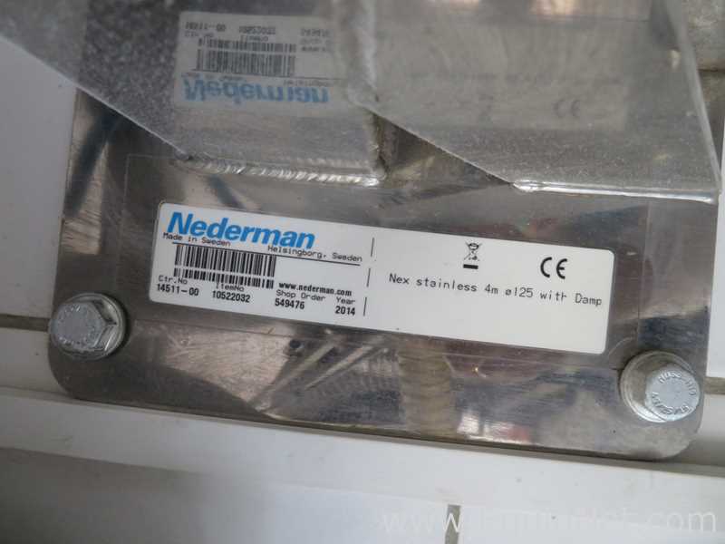 Colector de Polvo Acero inoxidable Nederman NEX