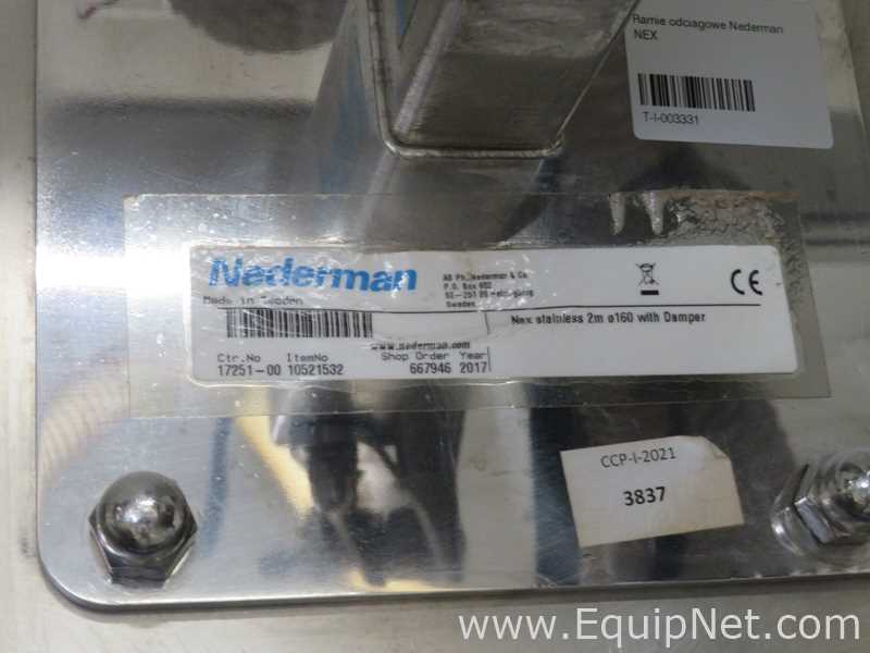 Colector de Polvo Acero inoxidable Nederman NEX