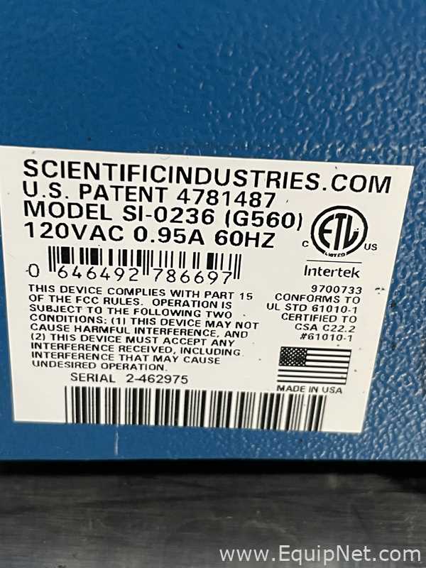 Lot of 4 Scientific Industries Vortex Genie 2 Shakers