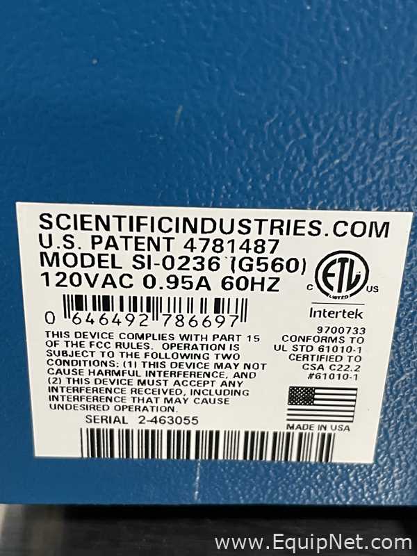 Lot of 4 Scientific Industries Vortex Genie 2 Shakers