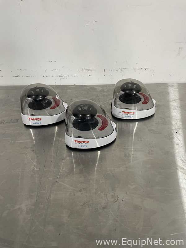 Lote de 3 Centrífuga para laboratorio Thermo Scientific mySPIN 6