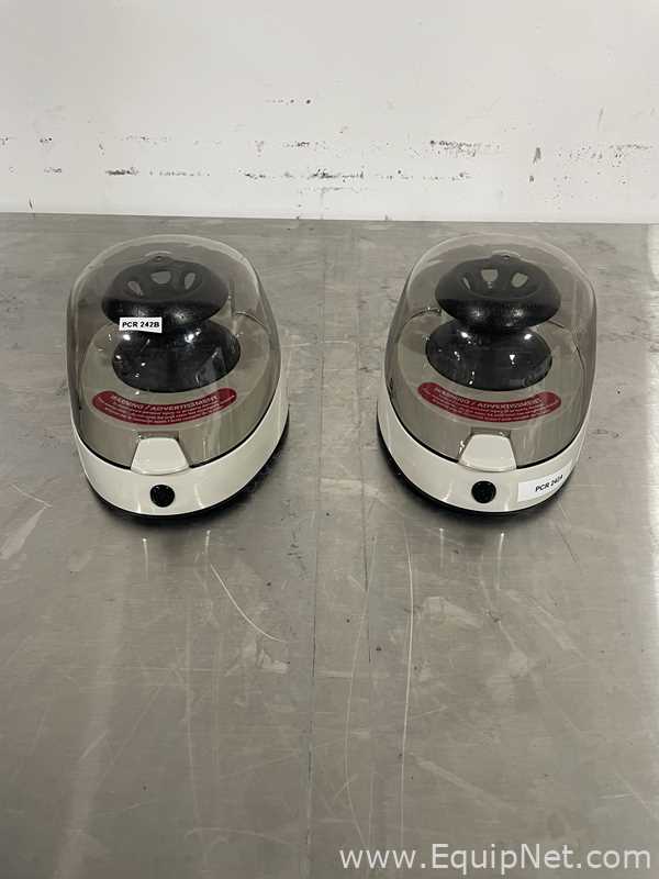 Lot of 2 Fisher Brand Sprout Plus Laboratory Centrifuge