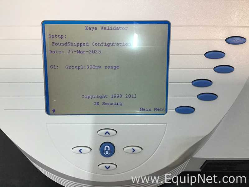 GE Sensing Kaye Validator X2005U Thermal Validators