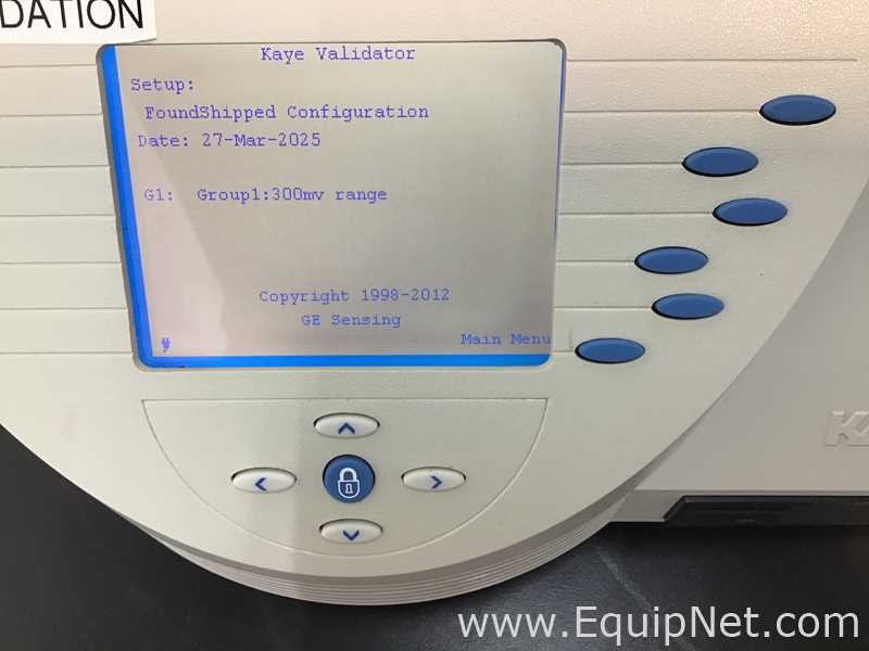 GE Sensing Kaye Validator X2005U Thermal Validators