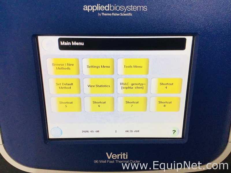 Applied Biosystems Veriti 96-Well Fast Thermal Cycler Thermal Cycler