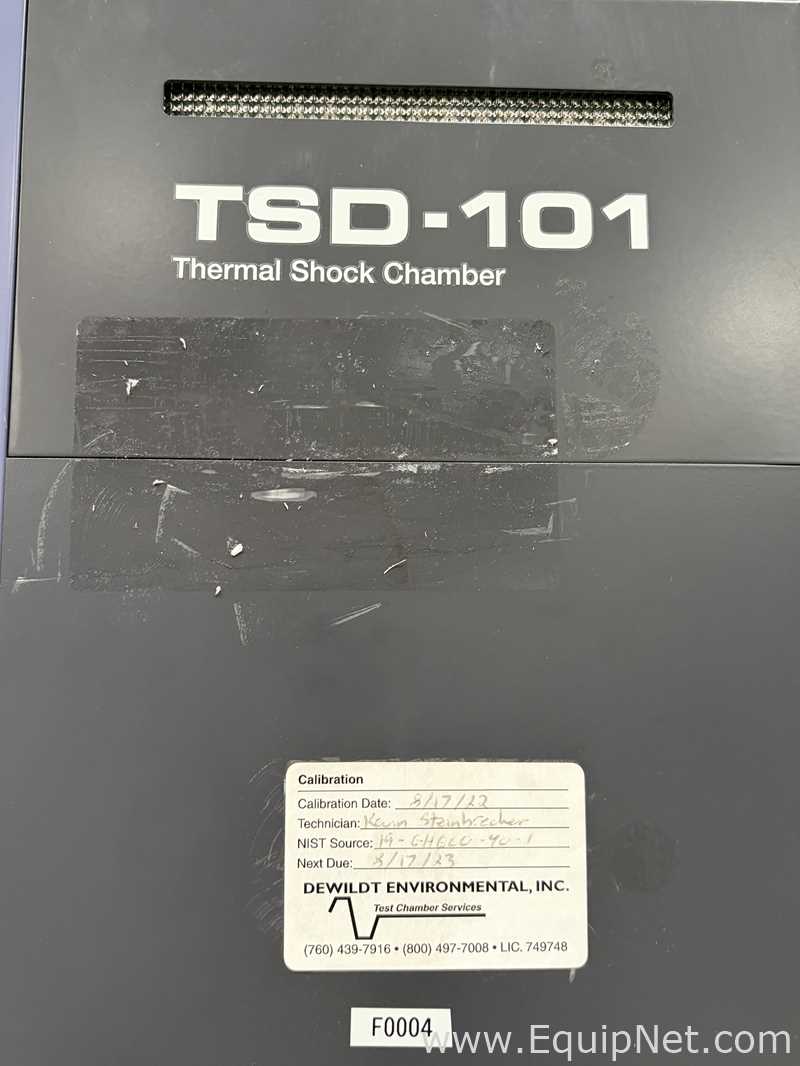 Espec TSD-101-W Thermal Shock Chamber
