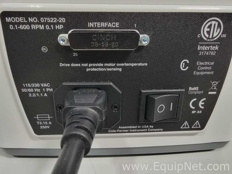 Masterflex 07522-20 Peristaltic Pump with MasterFlex Easy-Load II