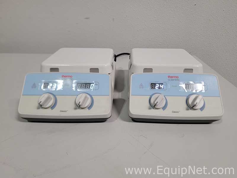 Lot of 2 Thermo Scientific SP88857100 Cimarec Stirring Hot Plates
