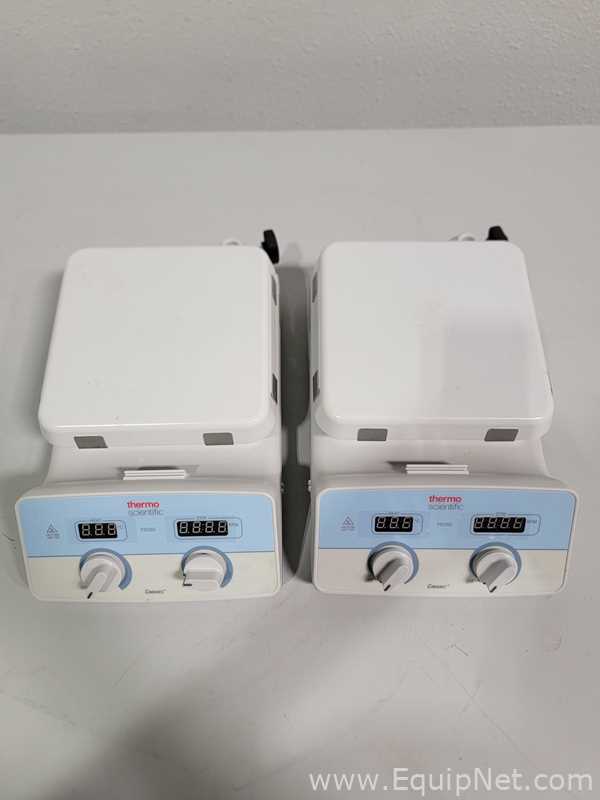 Lot of 2 Thermo Scientific SP88857100 Cimarec Stirring Hot Plates