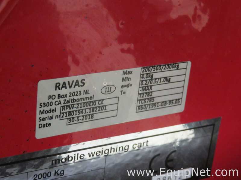 Ravas RPW-2100 EXi Explosion-Proof Pallet Truck- EDT