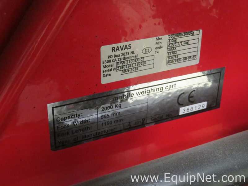 Ravas RPW-2100 EXi Explosion-Proof Pallet Truck- EDT