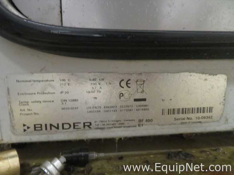Binder BF 400 Mechanical Convection Incubator- EDT
