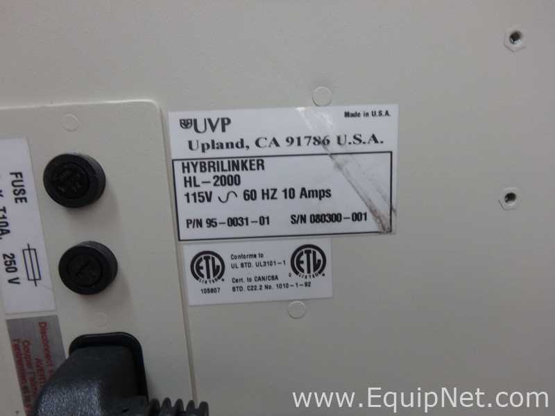Horno de Laboratorio UVP HL-2000